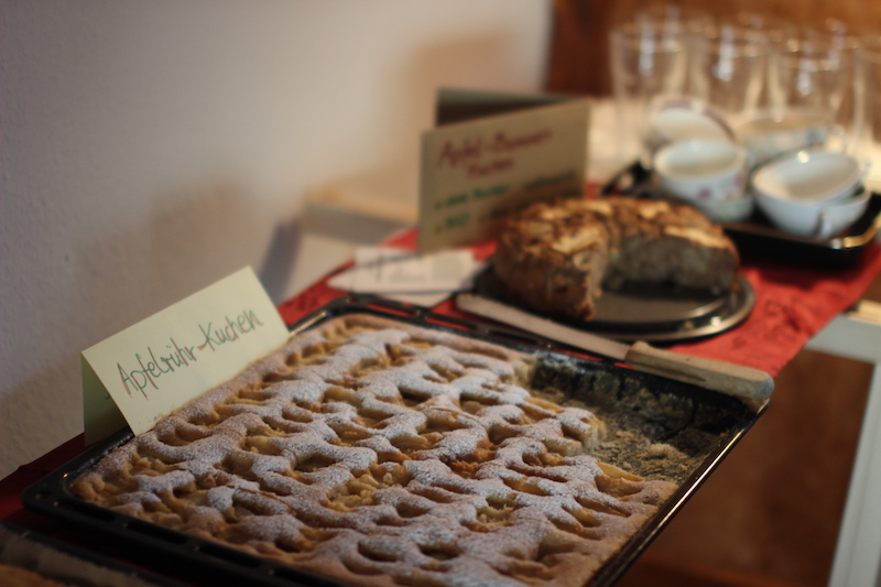 Kuchen-Buffett im Stadtsalon Safari