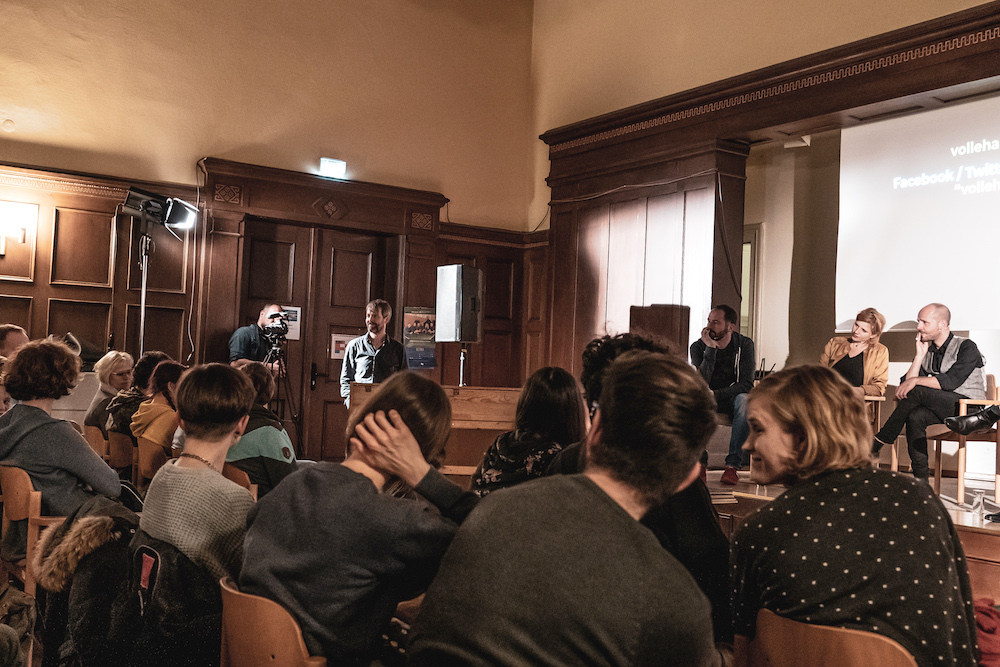 Volles Haus bei der Klimashow vollehalle